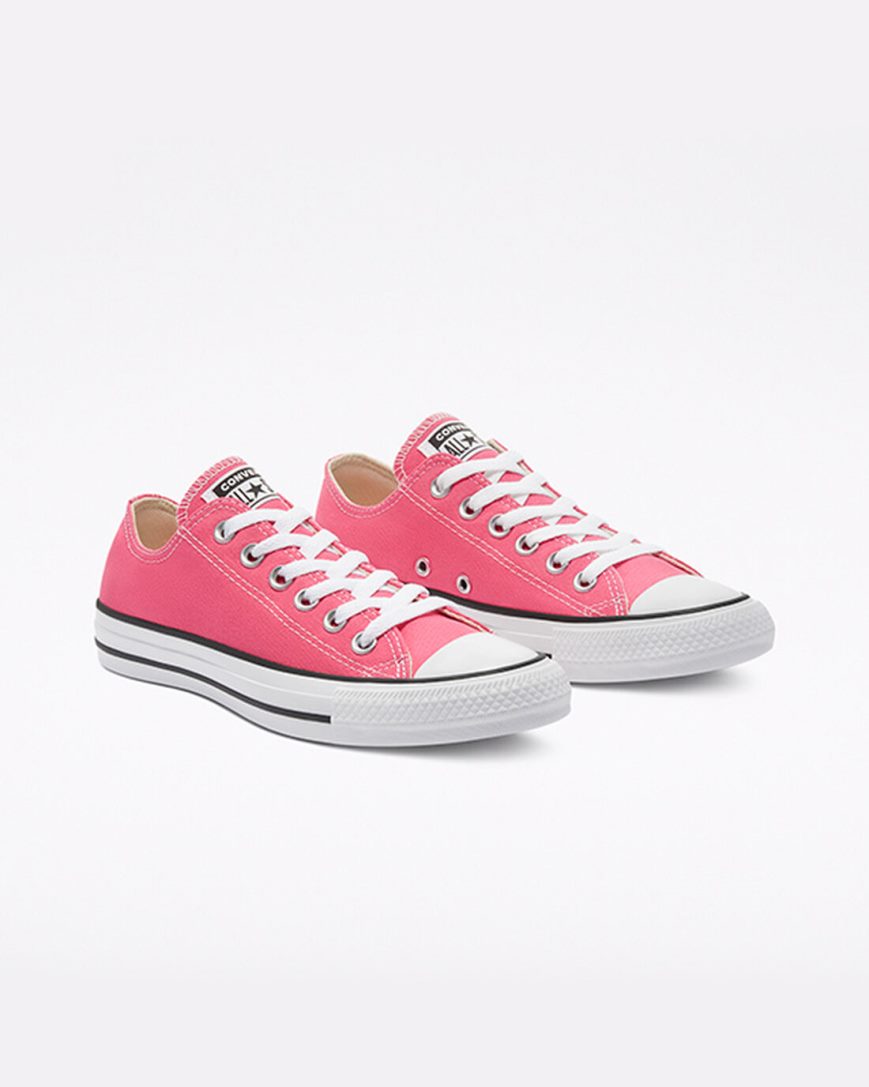 Tenis Converse Chuck Taylor All Star Classicos Cano Baixo Masculino Rosa | PT E0P8504